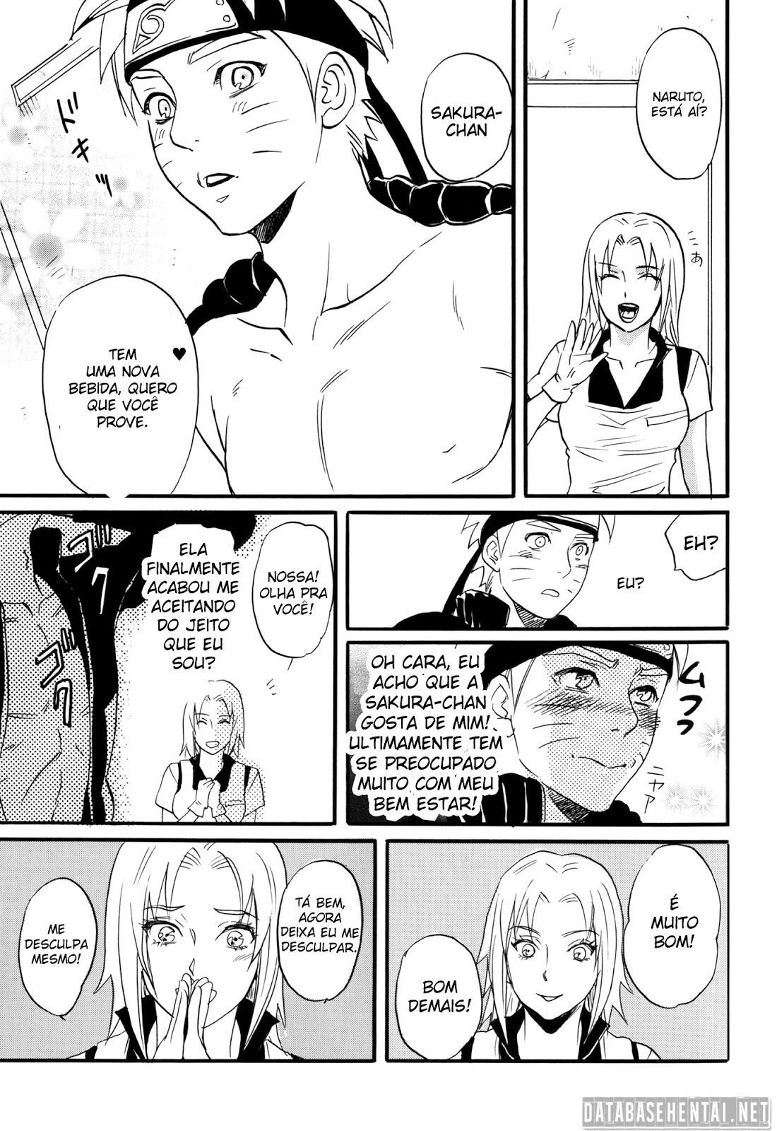 Sasuke e naruto mostrando que são bons amantes quando estão juntinhos