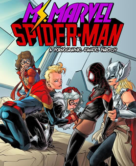 Ms. Marvel fodendo com o Spiderman