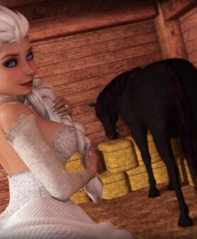 Elsa e seu Cavalo